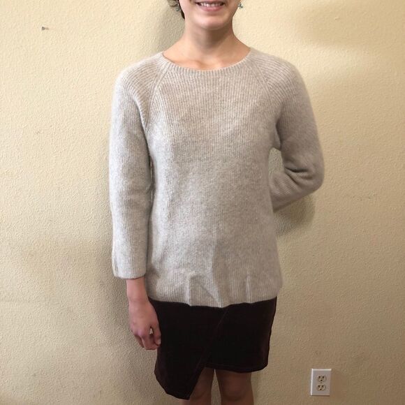 Vince Marled Raglan Sweater Size Small - Picture 3 of 11